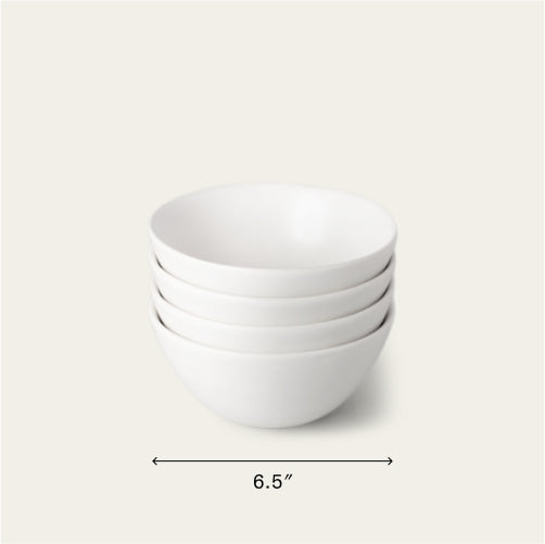 Breakfast bowls dinnerware by Fable Home, in a cloudwhite color. – #cloudwhite