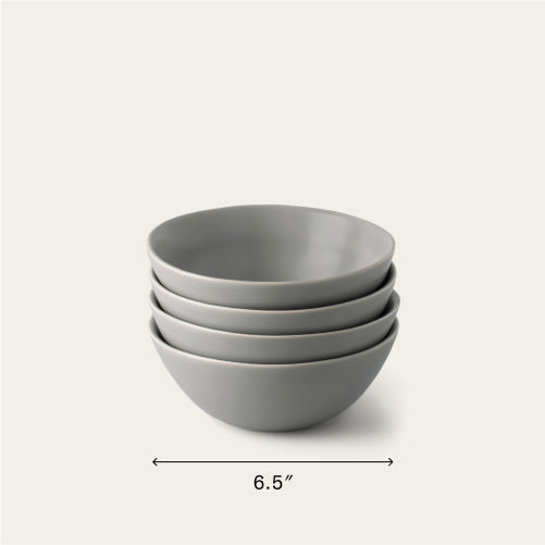 Breakfast bowls dinnerware by Fable Home, in a dovegray color. – #dovegray