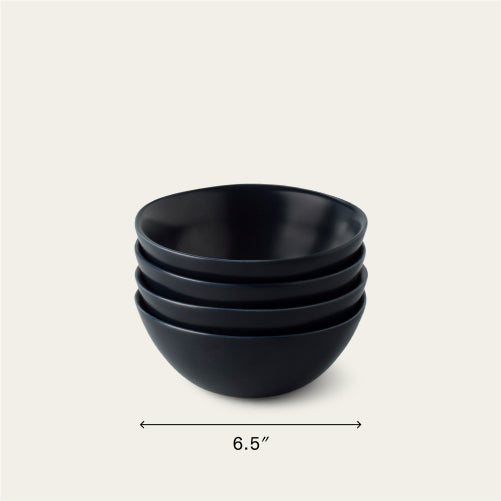 Breakfast bowls dinnerware by Fable Home, in a midnightblue color. – #midnightblue