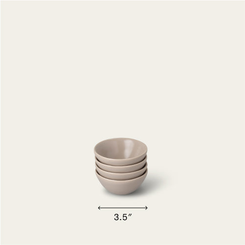 Little bowls dinnerware by Fable Home, in a deserttaupe color. – #deserttaupe