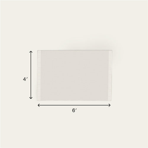 Wool Rug - Dune Gray / Small - 4 x 6' / Without Mat