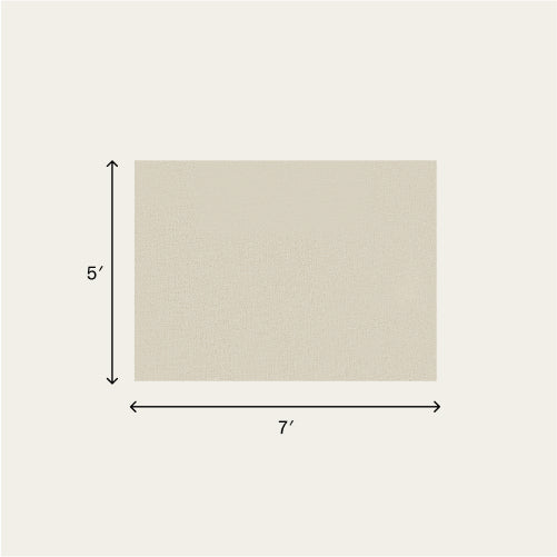 Rug Pad - Natural / Medium - Fits 5 x 7' rug