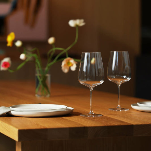 Cabernet glasses pro glassware by Fable Home, in a clear color. – #clear