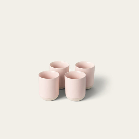 Cappuccino cups drinkware by Fable Home, in a blushpink color. – #blushpink