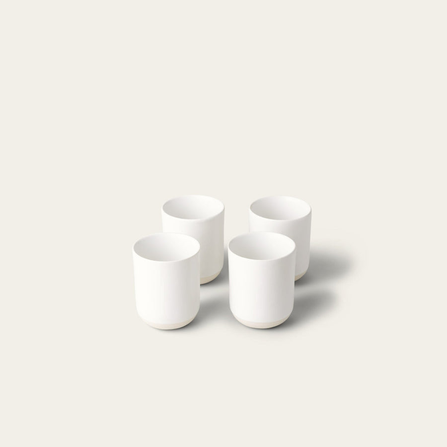 Cappuccino cups drinkware by Fable Home, in a cloudwhite color. – #cloudwhite