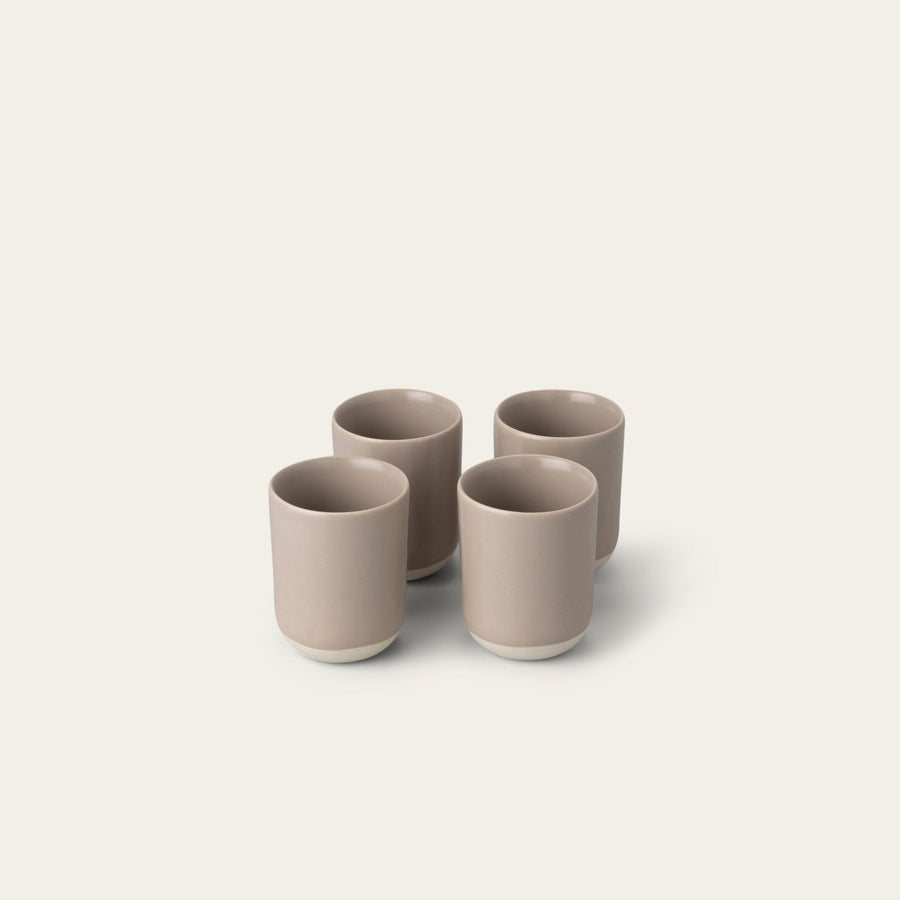 Cappuccino cups drinkware by Fable Home, in a deserttaupe color. – #deserttaupe