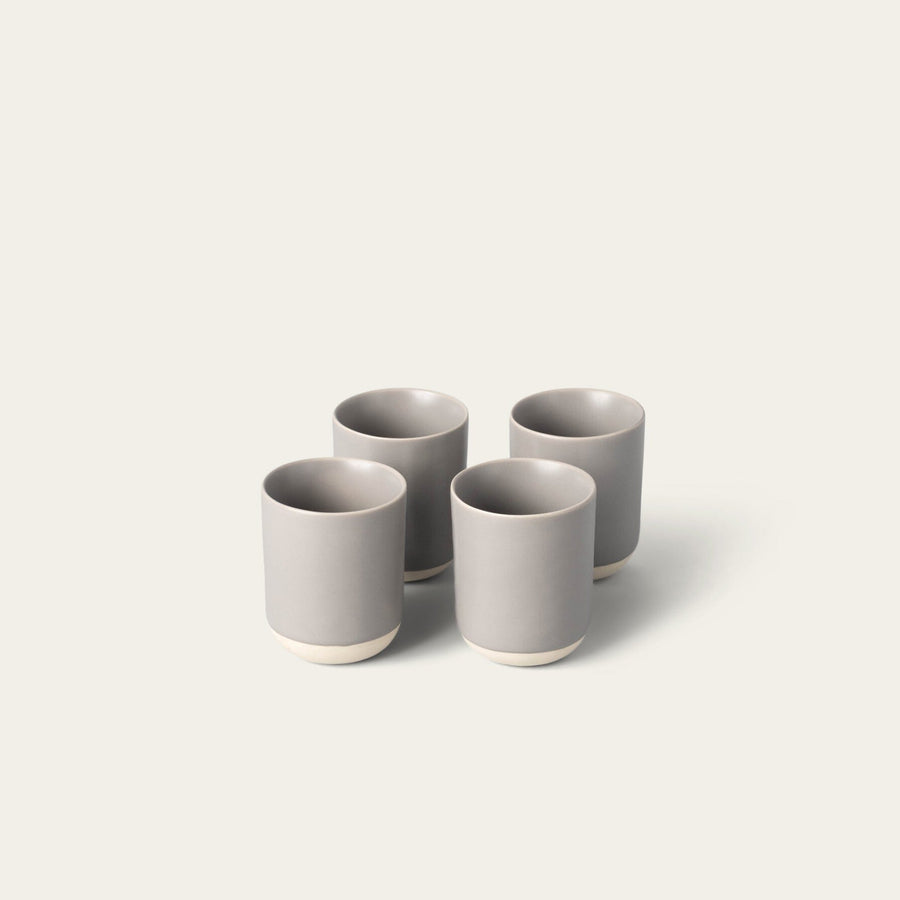 Cappuccino cups drinkware by Fable Home, in a dovegray color. – #dovegray