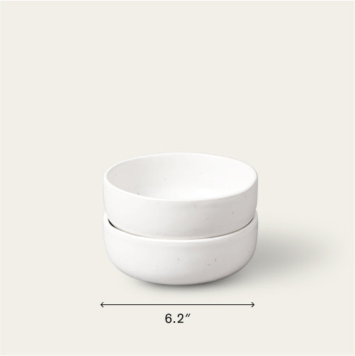 Cereal bowls dinnerware by Fable Home, in a speckledwhite color. – #speckledwhite