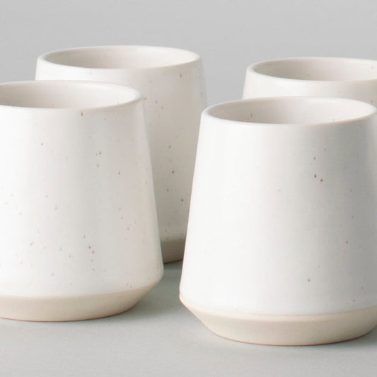 Cups drinkware by Fable Home, in a speckledwhite color. – #speckledwhite