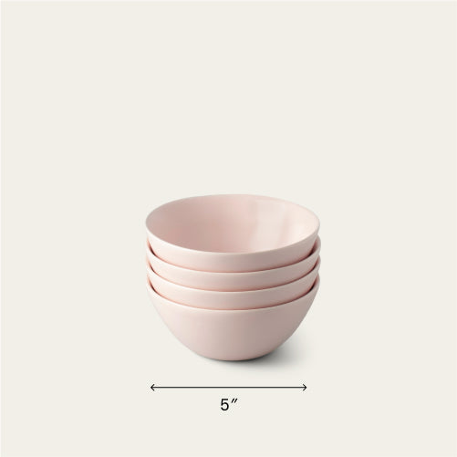 Dessert bowls dinnerware by Fable Home, in a blushpink color. – #blushpink