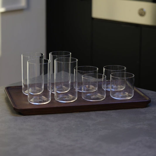 Glassware set pro bundles by Fable Home, in a clear color. – #clear