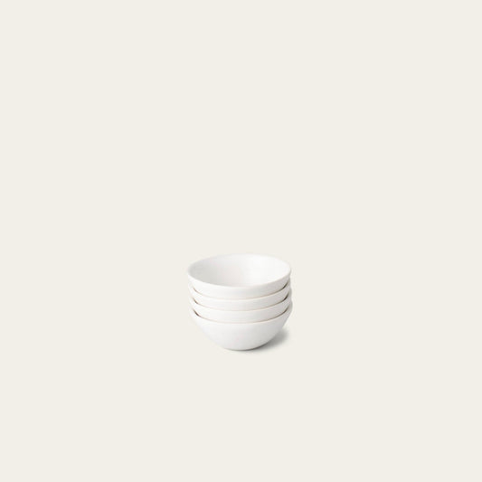Little bowls dinnerware by Fable Home, in a speckledwhite color. – #speckledwhite