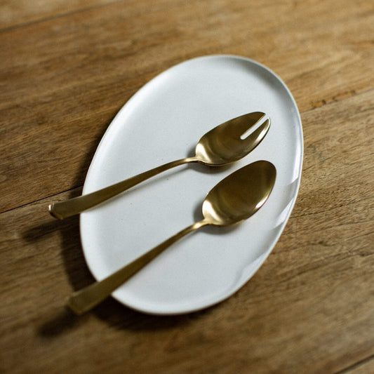 Oval serving platter dinnerware by Fable Home, in a speckledwhite color. – #speckledwhite