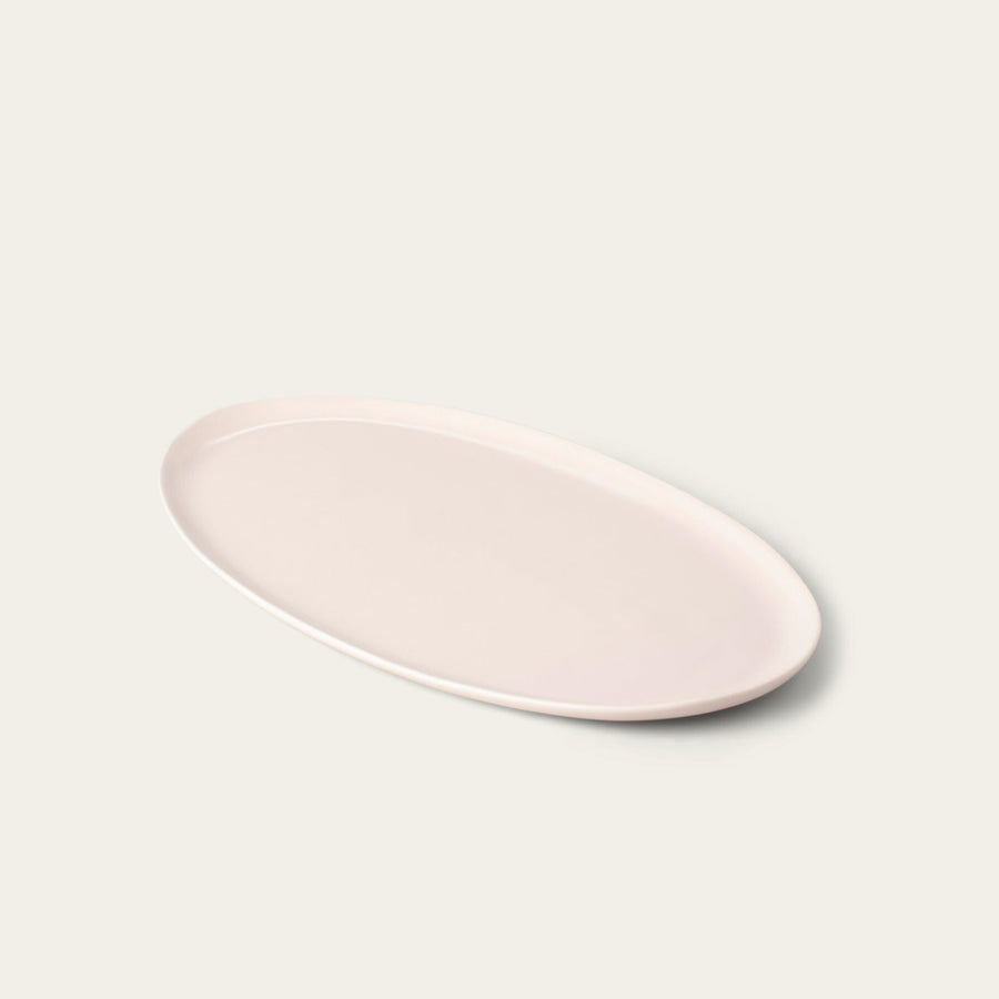Oval serving platter dinnerware by Fable Home, in a blushpink color. – #blushpink
