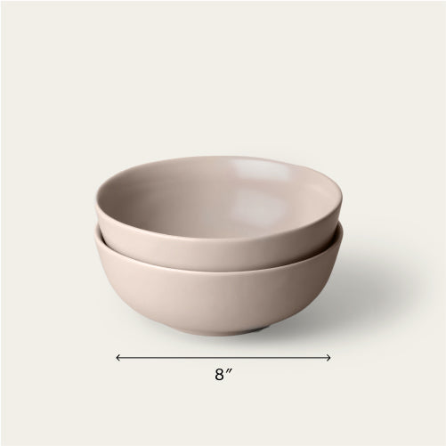 Ramen bowls dinnerware by Fable Home, in a deserttaupe color. – #deserttaupe