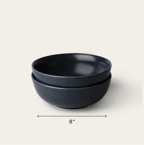 Ramen bowls dinnerware by Fable Home, in a midnightblue color. – #midnightblue