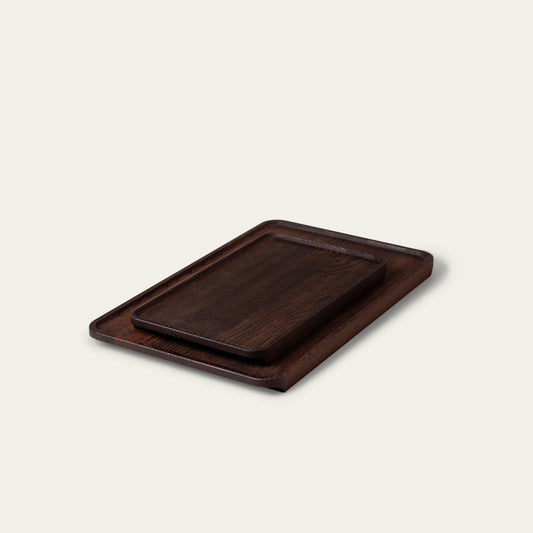 Serving board set bundles by Fable Home, in a darkash color. – #darkash