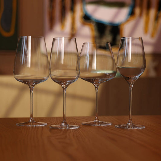 Sommelier set bundles by Fable Home, in a clear color. – #clear