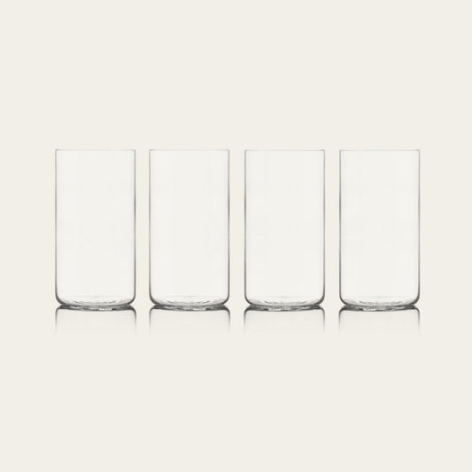 Tall glasses pro glassware by Fable Home, in a clear color. – #clear