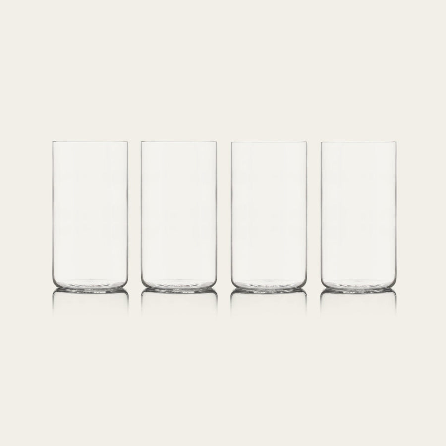 Tall glasses pro glassware by Fable Home, in a clear color. – #clear