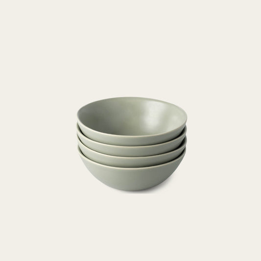Breakfast bowls dinnerware by Fable Home, in a beachgrassgreen color. – #beachgrassgreen