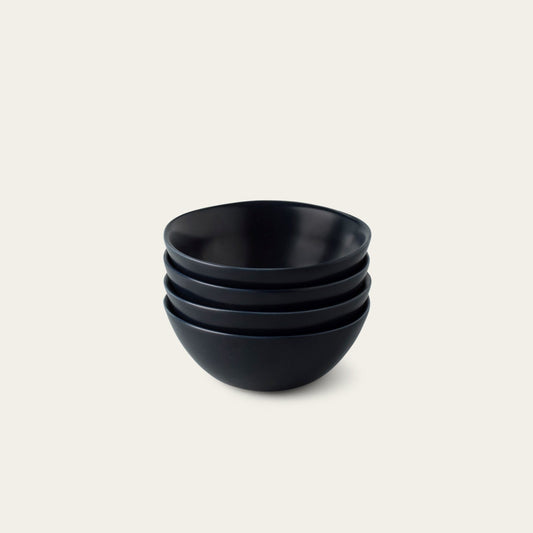Breakfast bowls dinnerware by Fable Home, in a midnightblue color. – #midnightblue