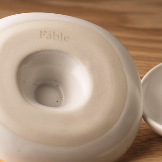 Candle holders decor by Fable Home, in a small/speckledwhite color. – #small/speckledwhite