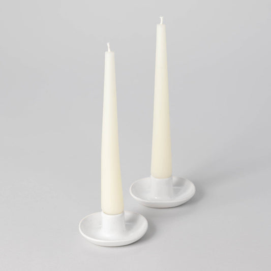 Candle holders decor by Fable Home, in a small/speckledwhite color. – #small/speckledwhite