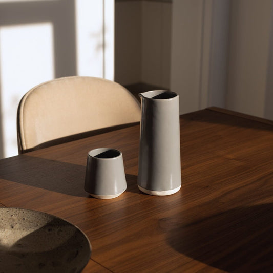 Carafe drinkware by Fable Home, in a dovegray color. – #dovegray