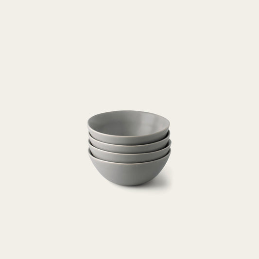 Dessert bowls dinnerware by Fable Home, in a dovegray color. – #dovegray
