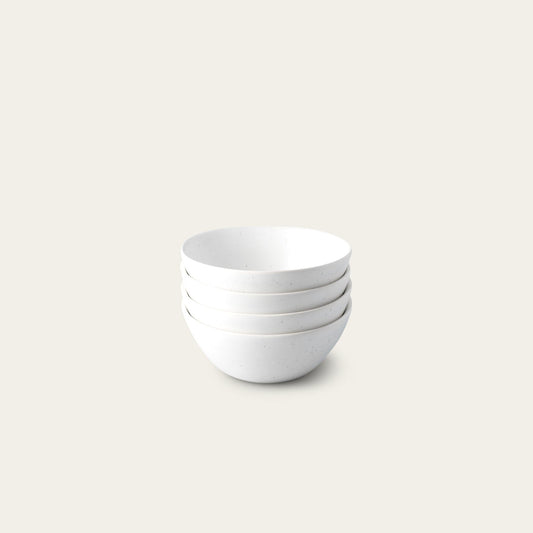 Dessert bowls dinnerware by Fable Home, in a speckledwhite color. – #speckledwhite