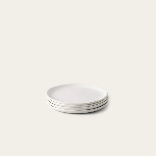 Dessert plates dinnerware by Fable Home, in a speckledwhite color. – #speckledwhite
