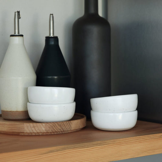 Everything bowls dinnerware by Fable Home, in a speckledwhite color. – #speckledwhite