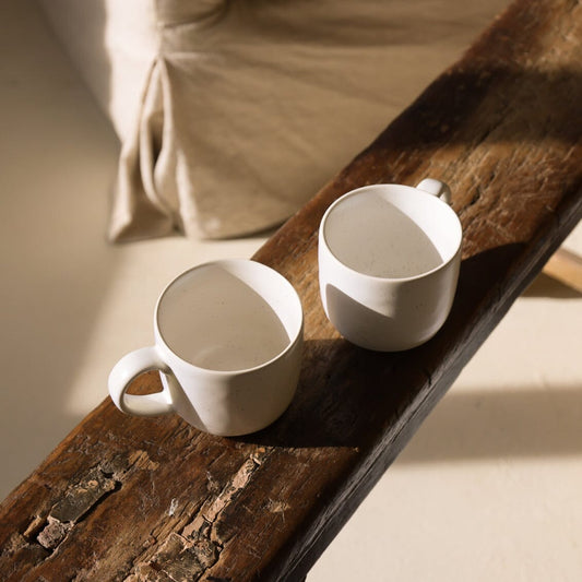 Mugs dinnerware by Fable Home, in a speckledwhite color. – #speckledwhite