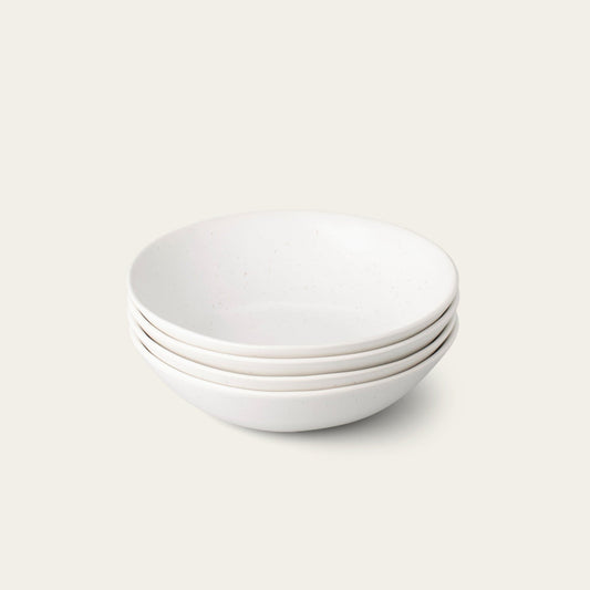 Pasta bowls dinnerware by Fable Home, in a speckledwhite color. – #speckledwhite