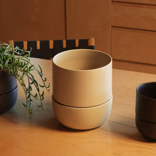 Planter planters by Fable Home, in a large/coastalcream color. – #large/coastalcream