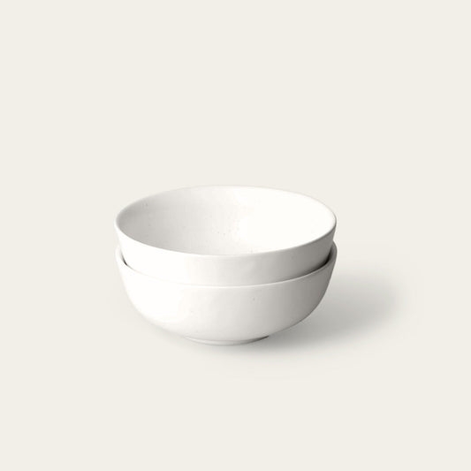 Ramen bowls dinnerware by Fable Home, in a speckledwhite color. – #speckledwhite