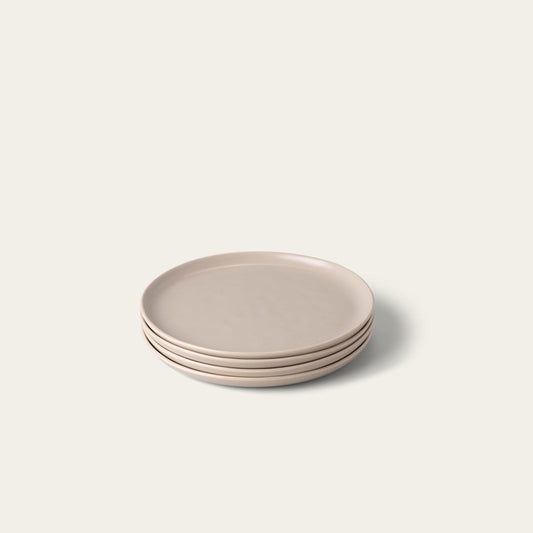 Salad plates dinnerware by Fable Home, in a deserttaupe color. – #deserttaupe
