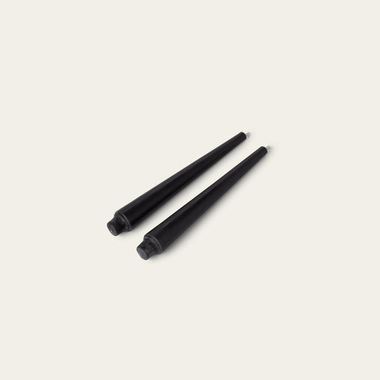 Taper candles decor by Fable Home, in a short/black color. – #short/black