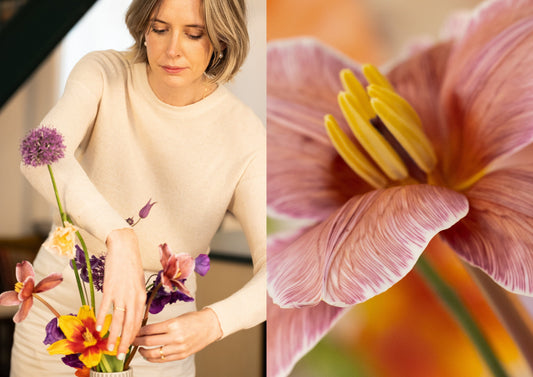 The blog post about Bud Vase Arrangements with La Bomba Floristry