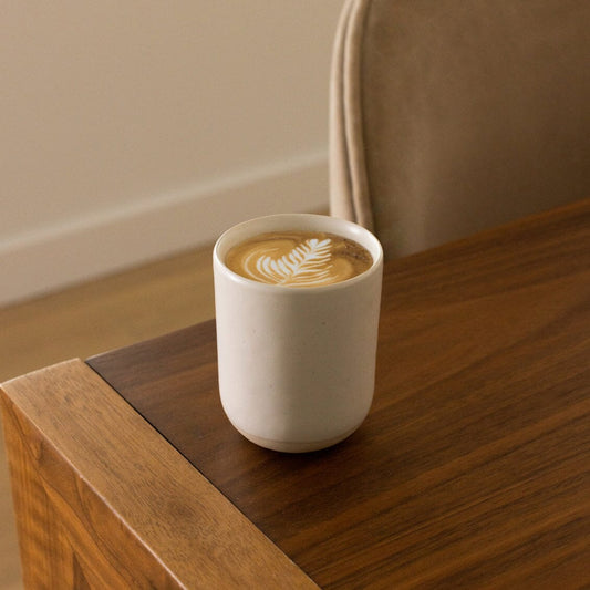 Cappuccino cups drinkware by Fable Home, in a deserttaupe color. – #deserttaupe