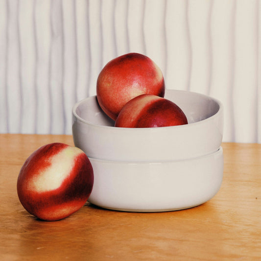 Cereal Bowls by Fable Home, featured in a pearlwhite finish. – #pearlwhite