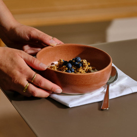 Cereal Bowls by Fable Home, featured in a canyonclay finish. – #canyonclay