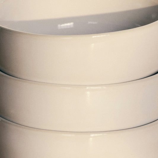 Cereal Bowls by Fable Home, featured in a pearlwhite finish. – #pearlwhite