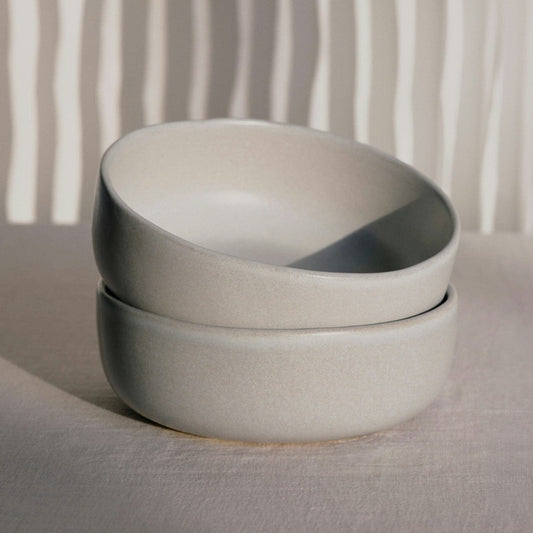 Cereal Bowls by Fable Home, featured in a stoneblue finish. – #stoneblue