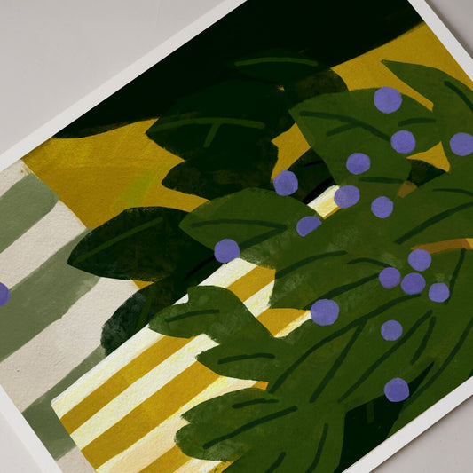 House Plant Print - 16 x 20" wall art by Fable Home, shown in a withoutframe finish. – #withoutframe