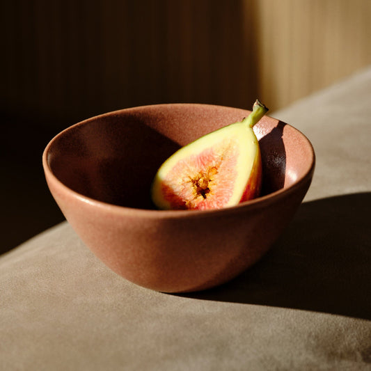 Little Bowls by Fable Home, featured in a canyonclay finish. – #canyonclay