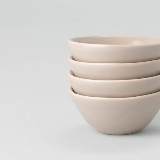 Little bowls dinnerware by Fable Home, in a deserttaupe color. – #deserttaupe