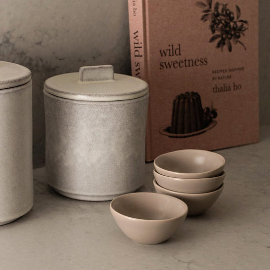 Little bowls dinnerware by Fable Home, in a deserttaupe color. – #deserttaupe