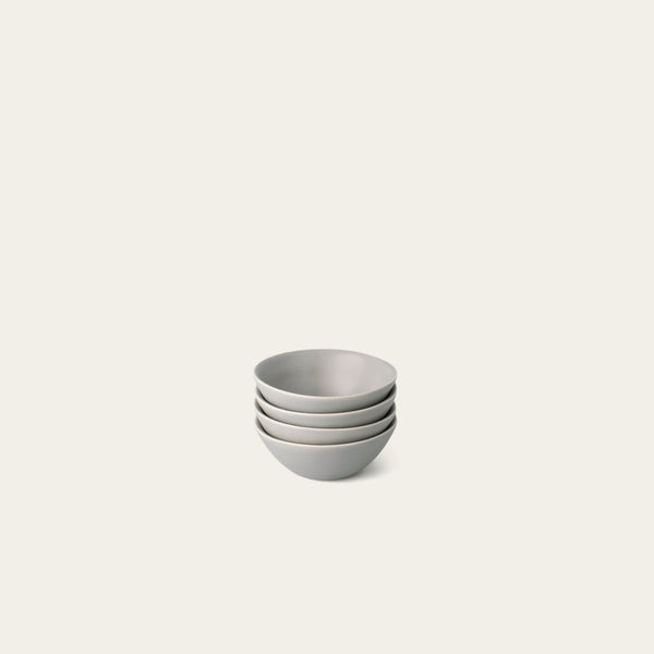 Little bowls dinnerware by Fable Home, in a dovegray color. – #dovegray